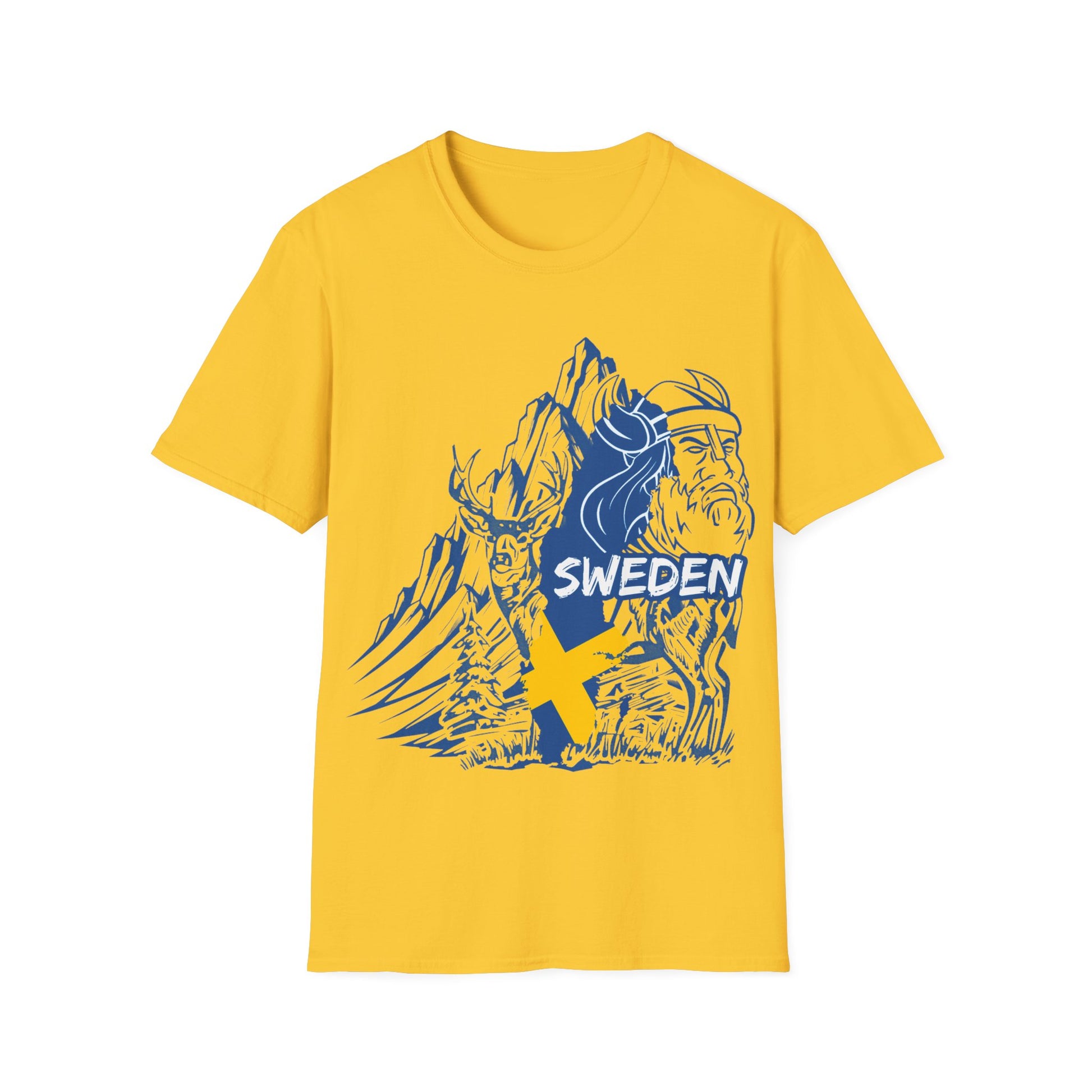 Sweden | Unisex Softstyle T-Shirt - Conthur Shop