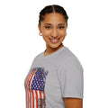 USA | Flag | Unisex Softstyle T-Shirt - Conthur Shop