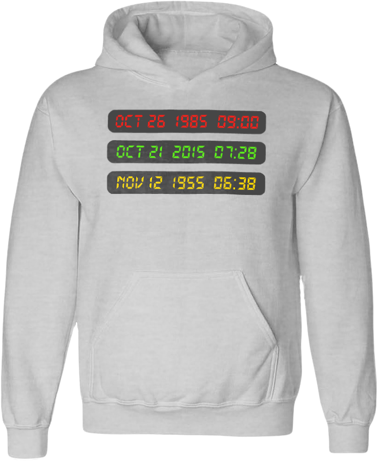 DeLorean Date | Unisex College Hoodie