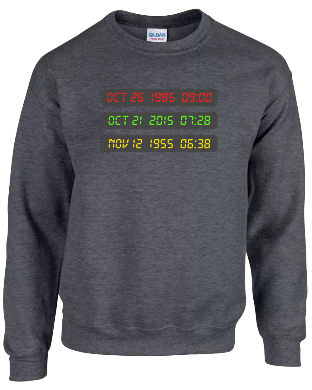 DeLorean Date | Crewneck Sweatshirt | S-5XL