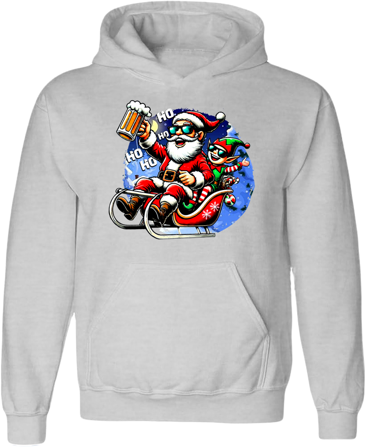 Happy Santa | Unisex College Hoodie