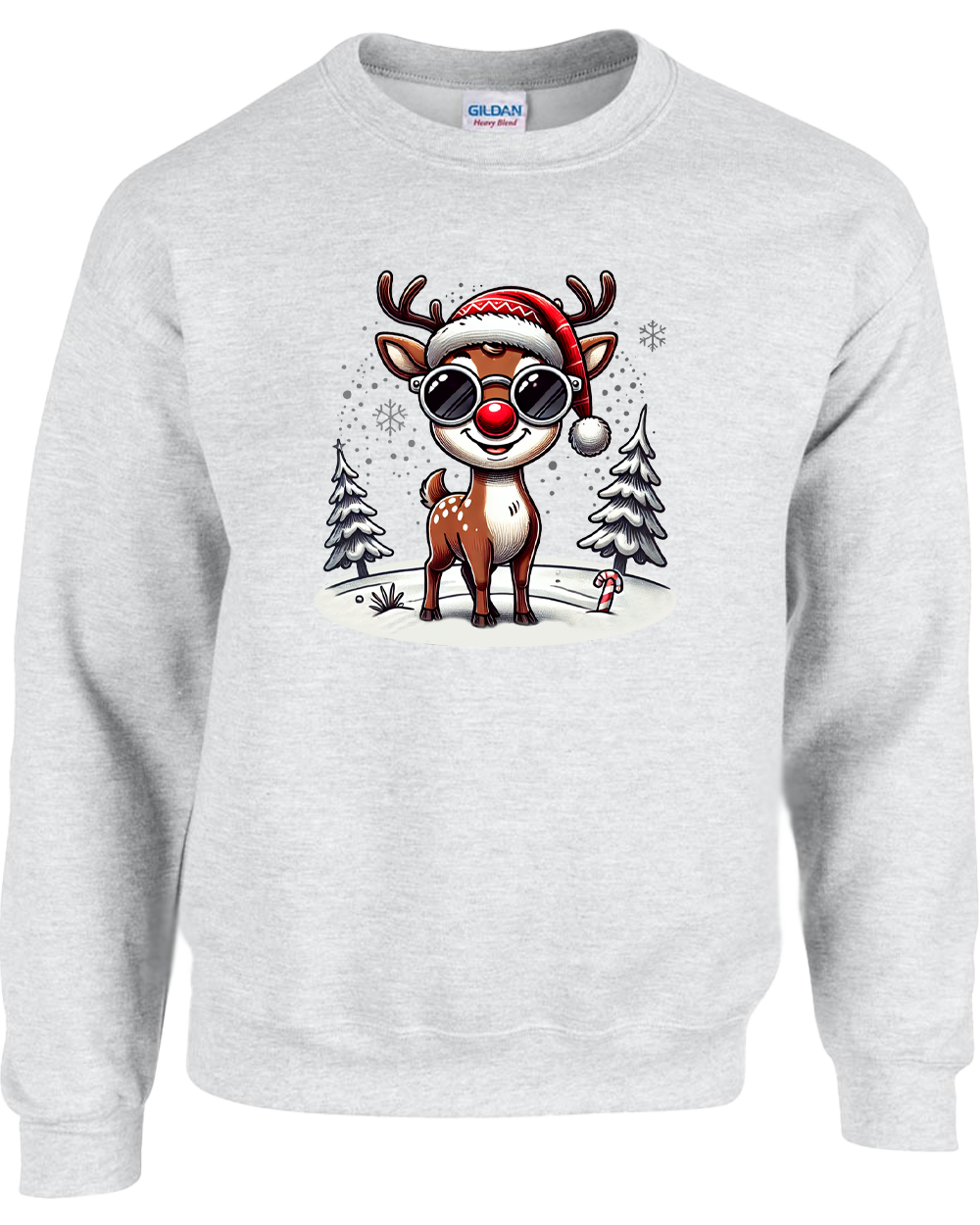 Rudolph Christmas | Crewneck Sweatshirt S-5XL