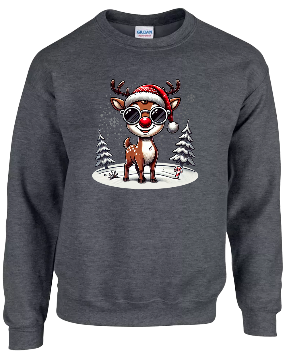 Rudolph Christmas | Crewneck Sweatshirt S-5XL