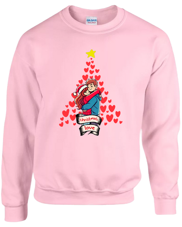 Christmas Love | Crewneck Sweatshirt for Women